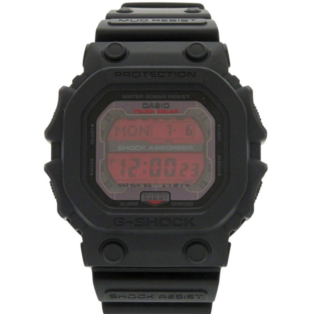 Casio G SHOCK GX 56BBR 1JF resin red black quartz digital wristwatch red G Shock