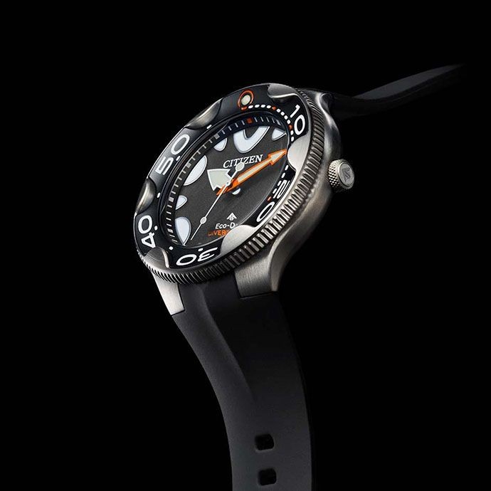 CITIZEN Watch PROMASTER Marine Series Eco-Drive Diver 200m Black BN0230-04E 5