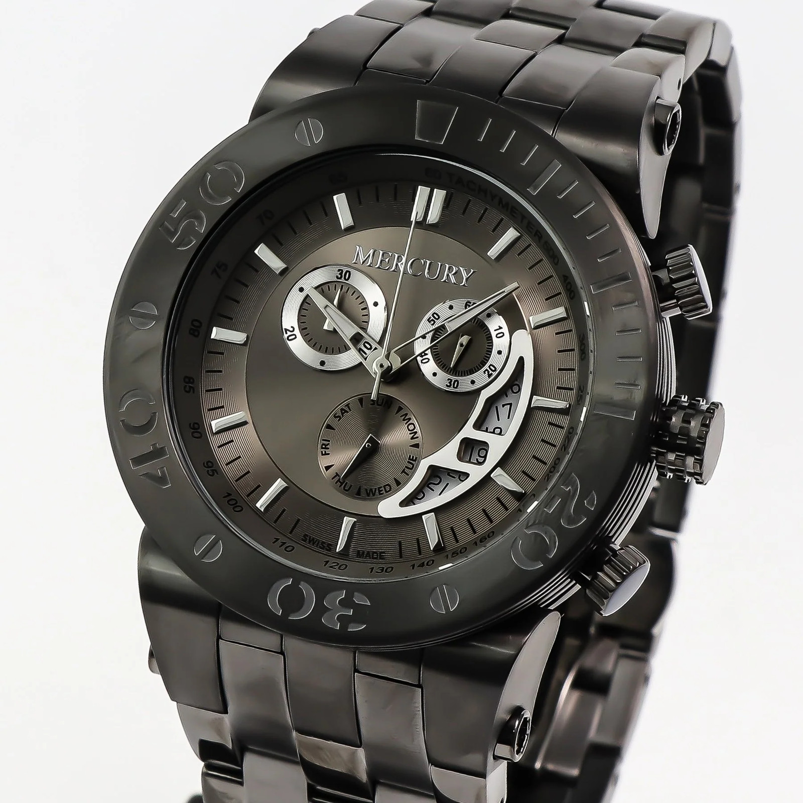 Mercury – Swiss Chronograph – ME10220-BB-2 Swiss Chronograph Quartz 46.5 mm