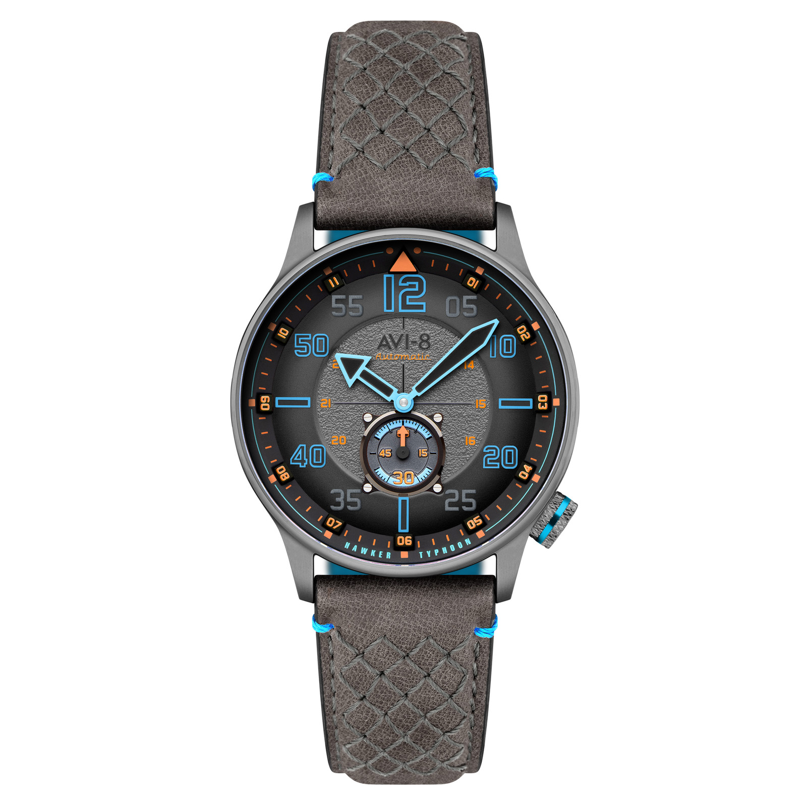 AVI-8 Hawker Typhoon Baldwin Stainless Steel 42mm Japanese Automatic Wristwatch