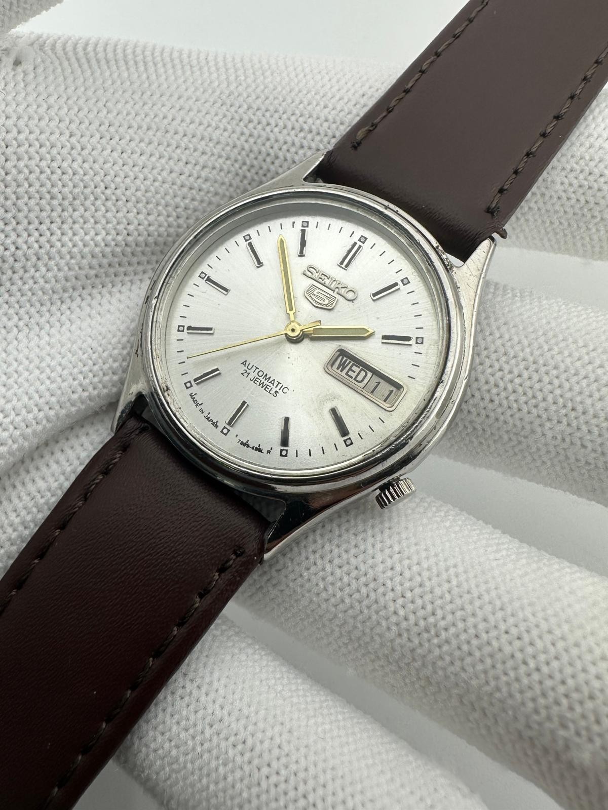 Vintage Seiko 5 Automatic Authentic Japan Made Men’s Wrist Watch
