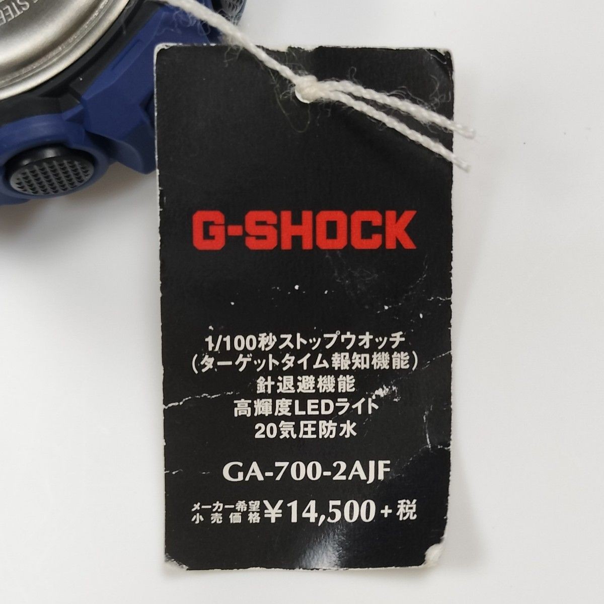[Near Mint] CASIO G-SHOCK GA-700-2A Blue Big Case Analog Digital Watch Box