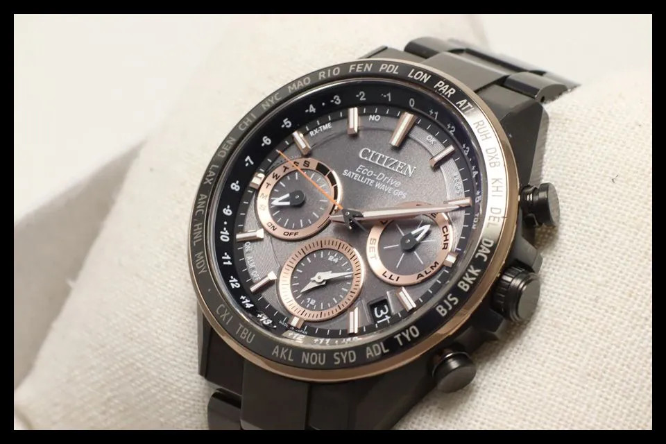 Citizen Attesa ACT Line CC4016-67E F950-T027318 Titanium Eco-Drive Analog Watch