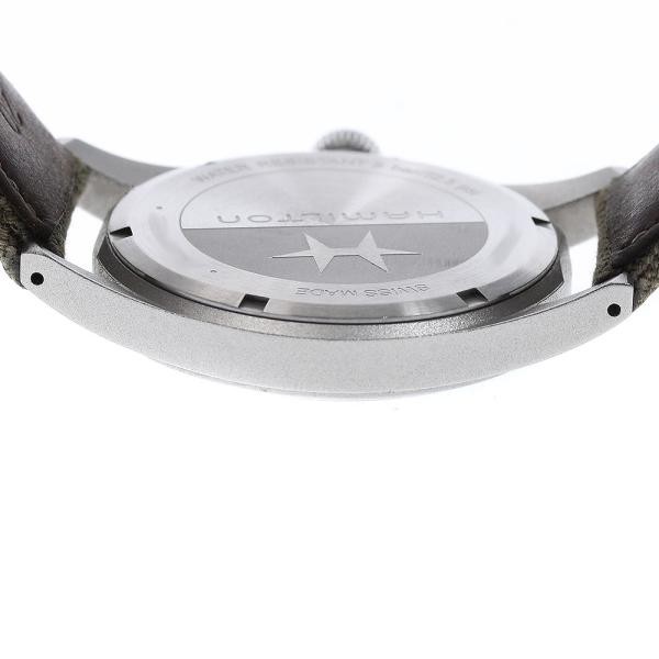 HAMILTON KHAKI FIELD MECHANICAL H694390 38mm SS Green #C20634