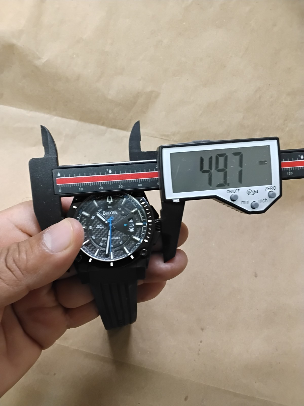 Bulova Precisionist Champlain C960944 ( 98B142 ) Rubber/Silicone Strap Working