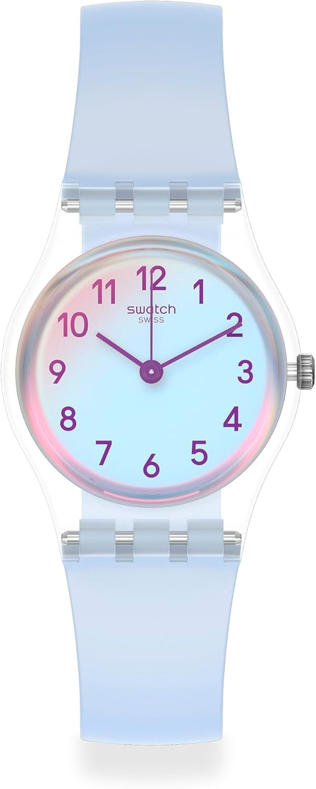 Lady Women’S Watch Casual Polymer Blue Quartz Waterproof Casual Blue