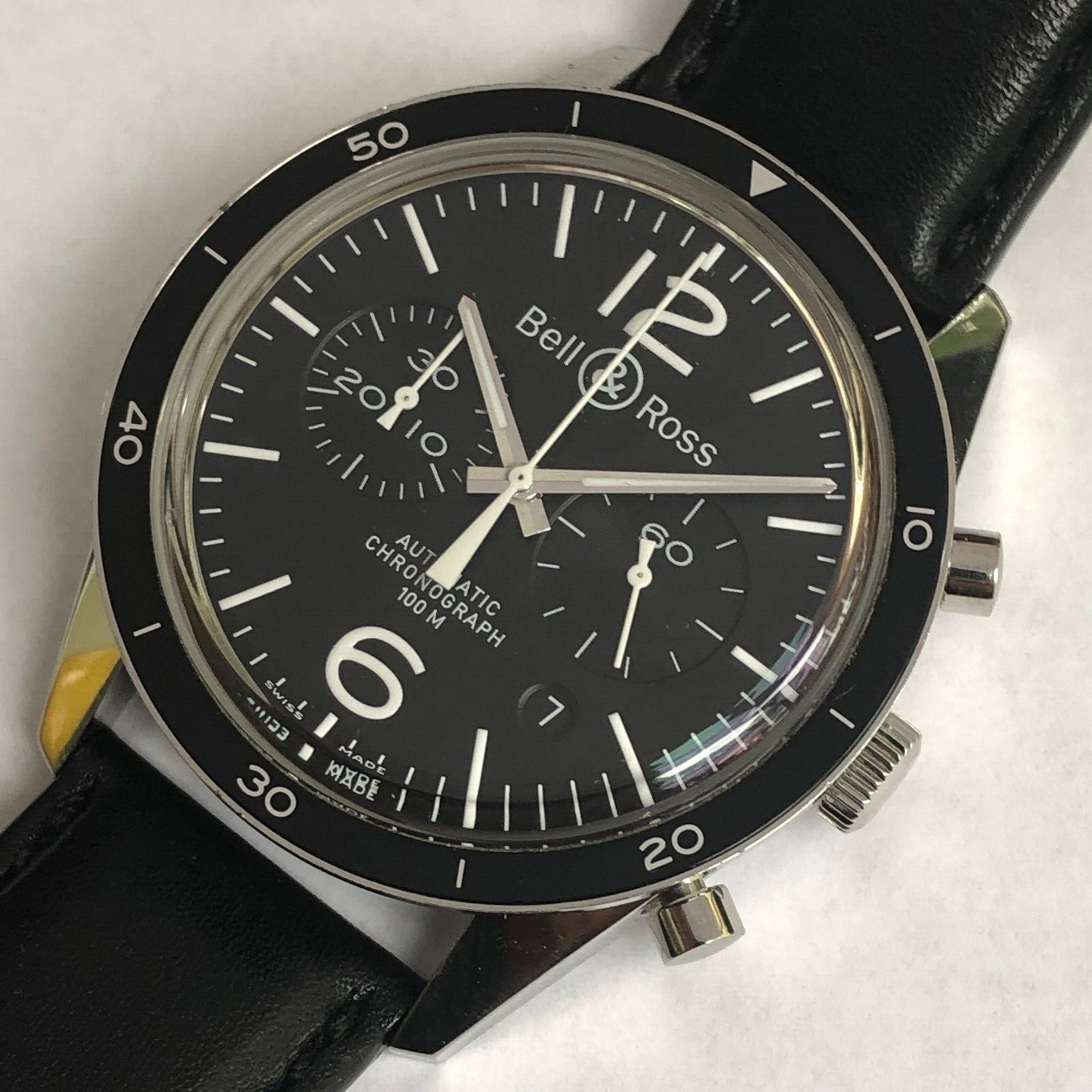 BELL &ROSS BR126-95-SP AUTOMATIC MOVEMENT 42 MM WRIST WATCH CHRONOGRAPH