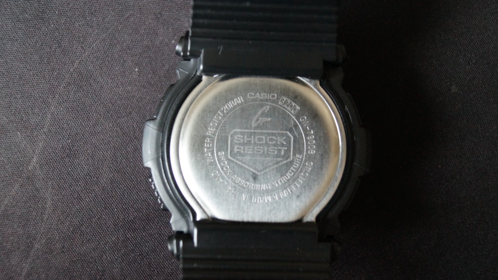CASIO G-SHOCK GW-7900B Multiband 6 Solar Watch negative case 50mm black 3200