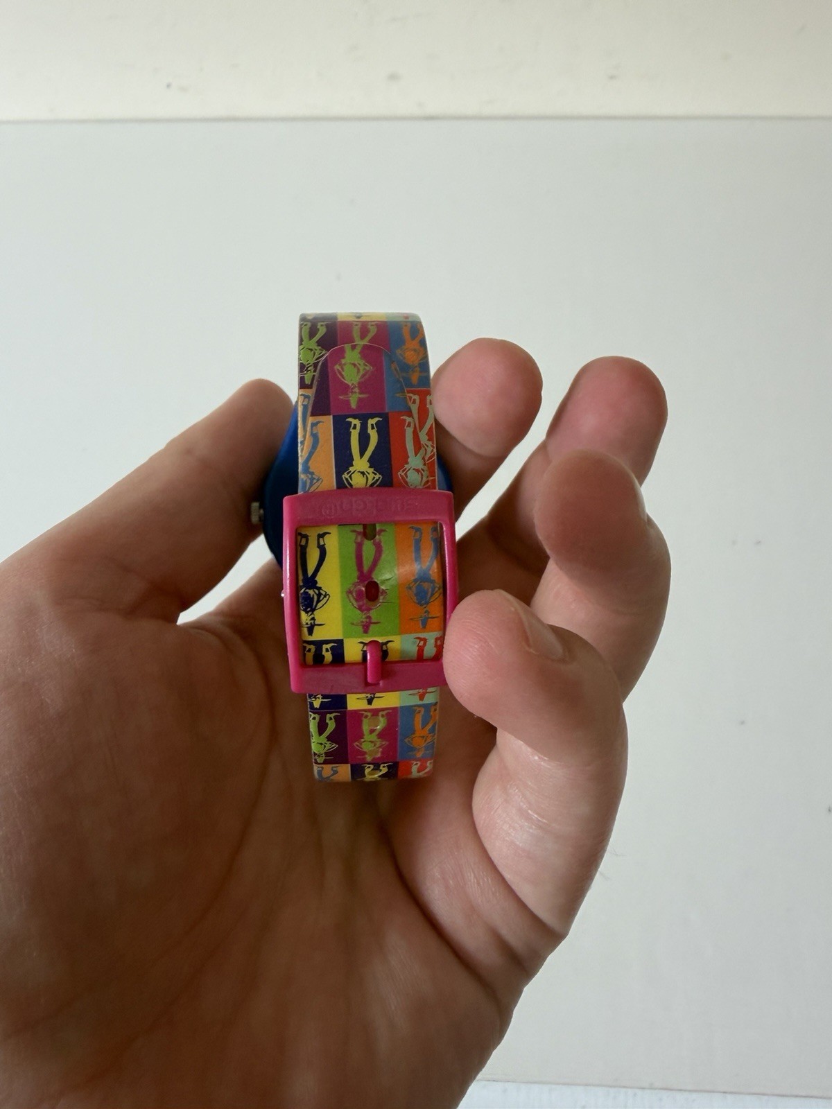 Swatch Vintage Lucky Shadow Multicolour Cowboy Watch Spares Repairs Display