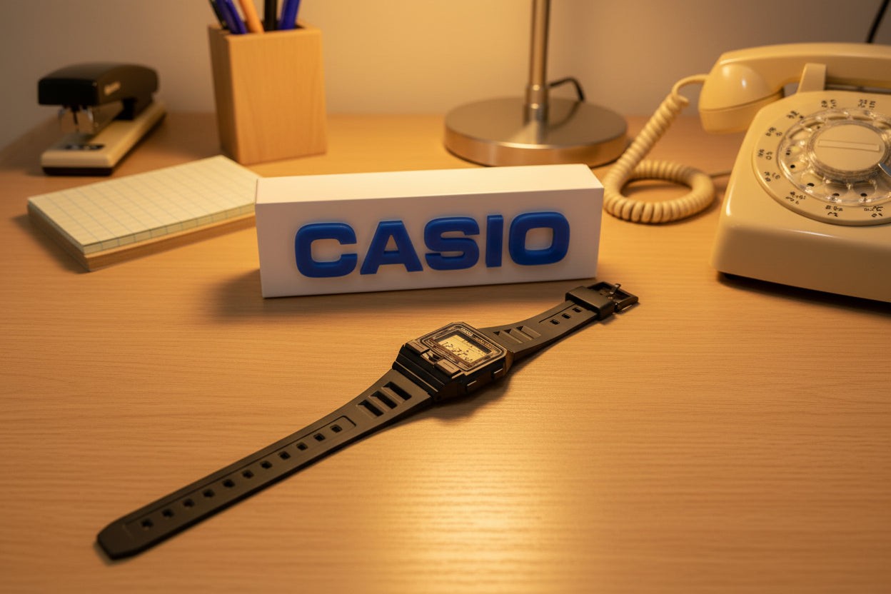 Casio DBA-80 in 1987 the world’s first phone dialler databank watch. new DBA-80