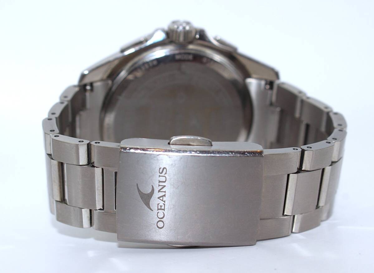 VRW 1990 Watch CASIO OCW T2600 2A2JF OCEANUS BL Dial Men s Solar Working Item