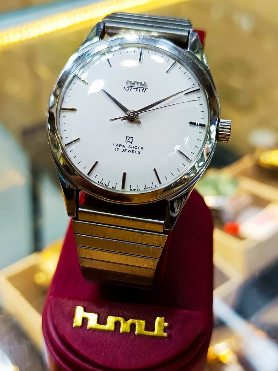 Hmt Janata Nos Original 17 Jewel’s vintage watch For Mens
