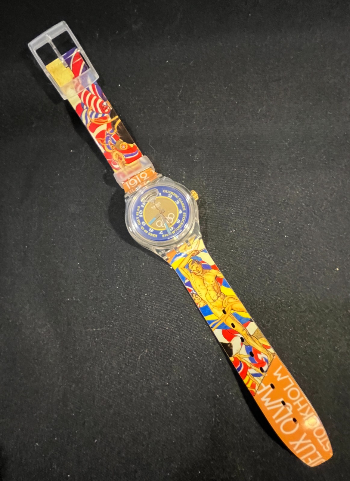 Stockholm 1912 Model SAZ103 (1994) Swatch Watch