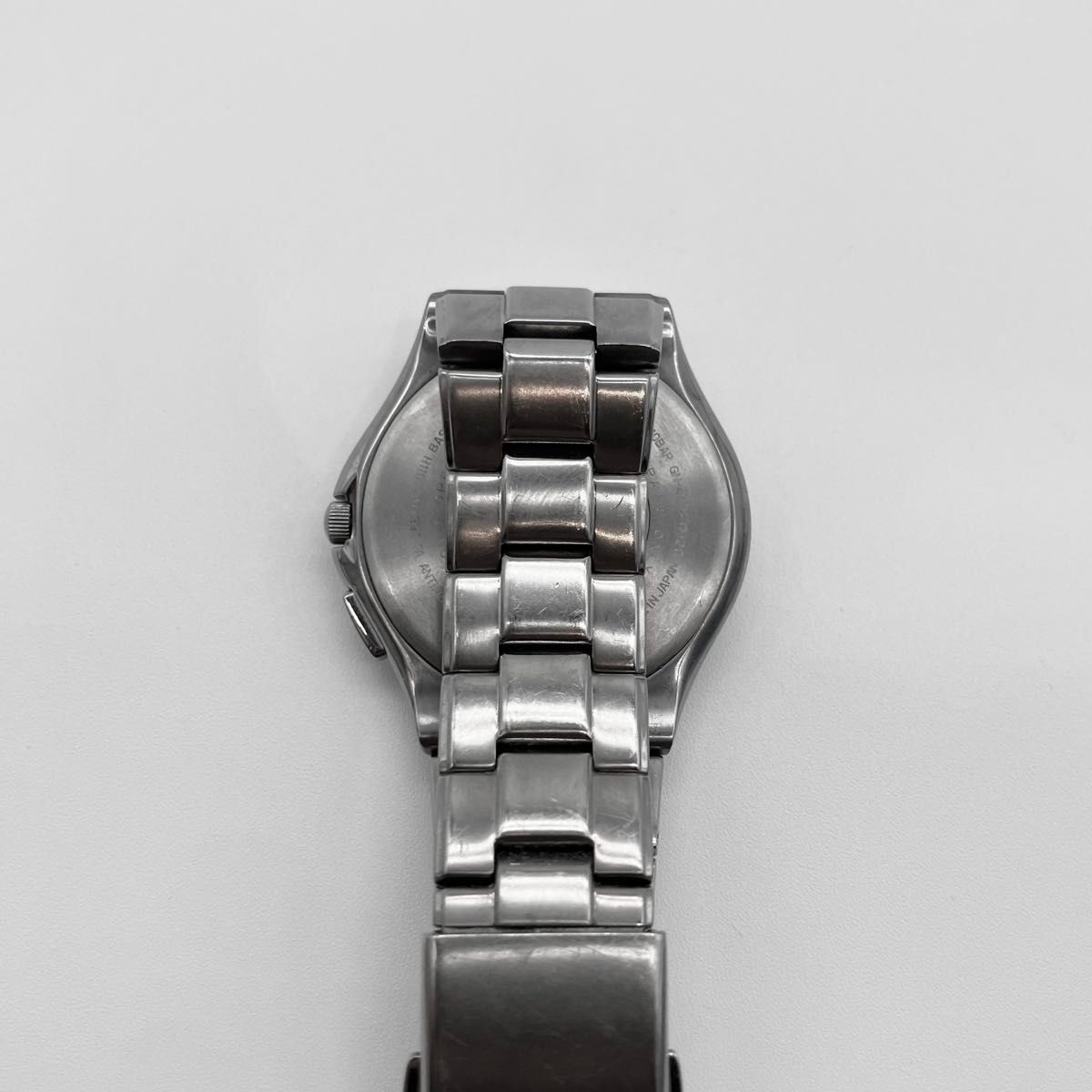 Citizen Attesa H110-T011331 Eco-Drive Radio Black Dial Titanium Watch Japan