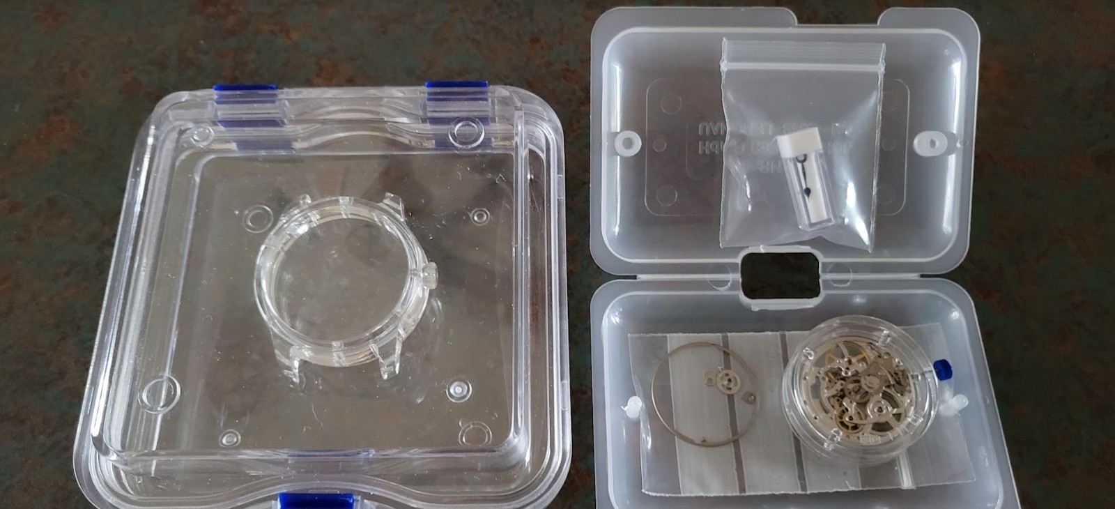 SAPPHIRE CRYSTAL CASE WATCH, SWISS AUTOMATIC SKELETON MOVEMENT – STP 6-21