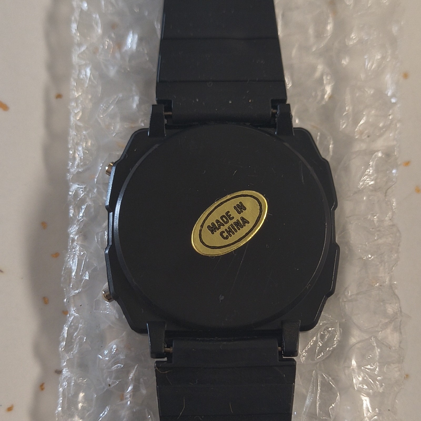 Sports Creek Raceway Digital Quartz Watch Alarm Stopwatch Date Black Rubber