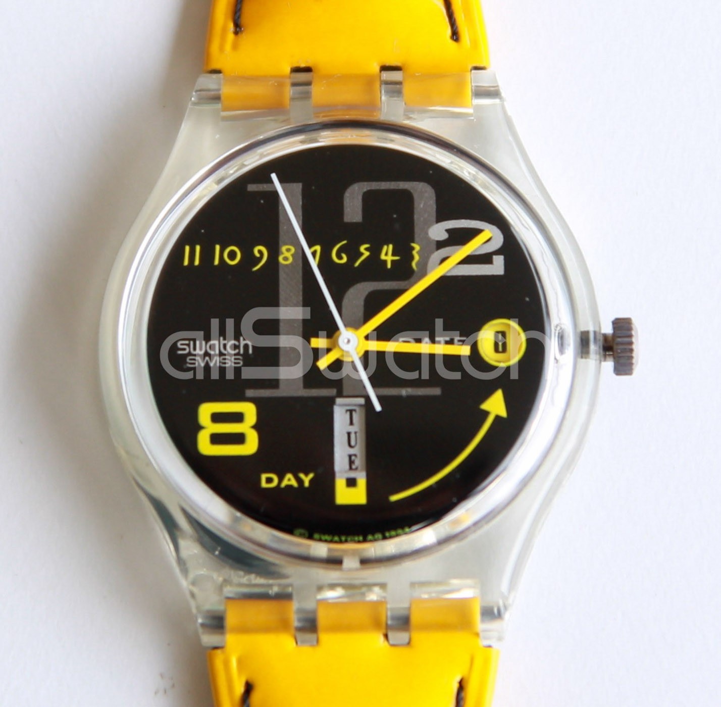 SWATCH STANDARDS 1995 – GK714 – CANARD LACQUER – New