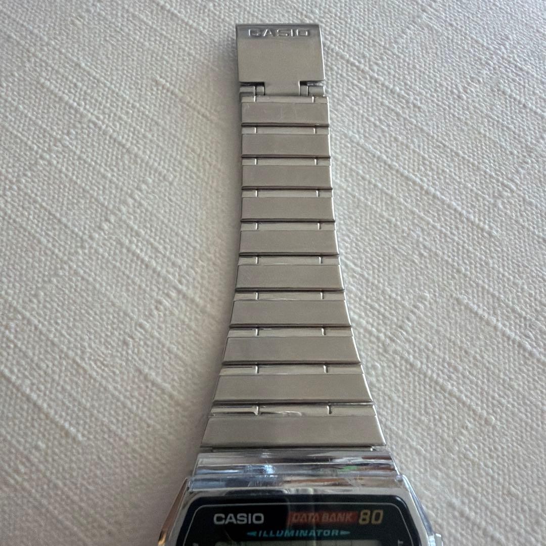 Casio Data Bank DBC-810 Digital Calculator Watch Used