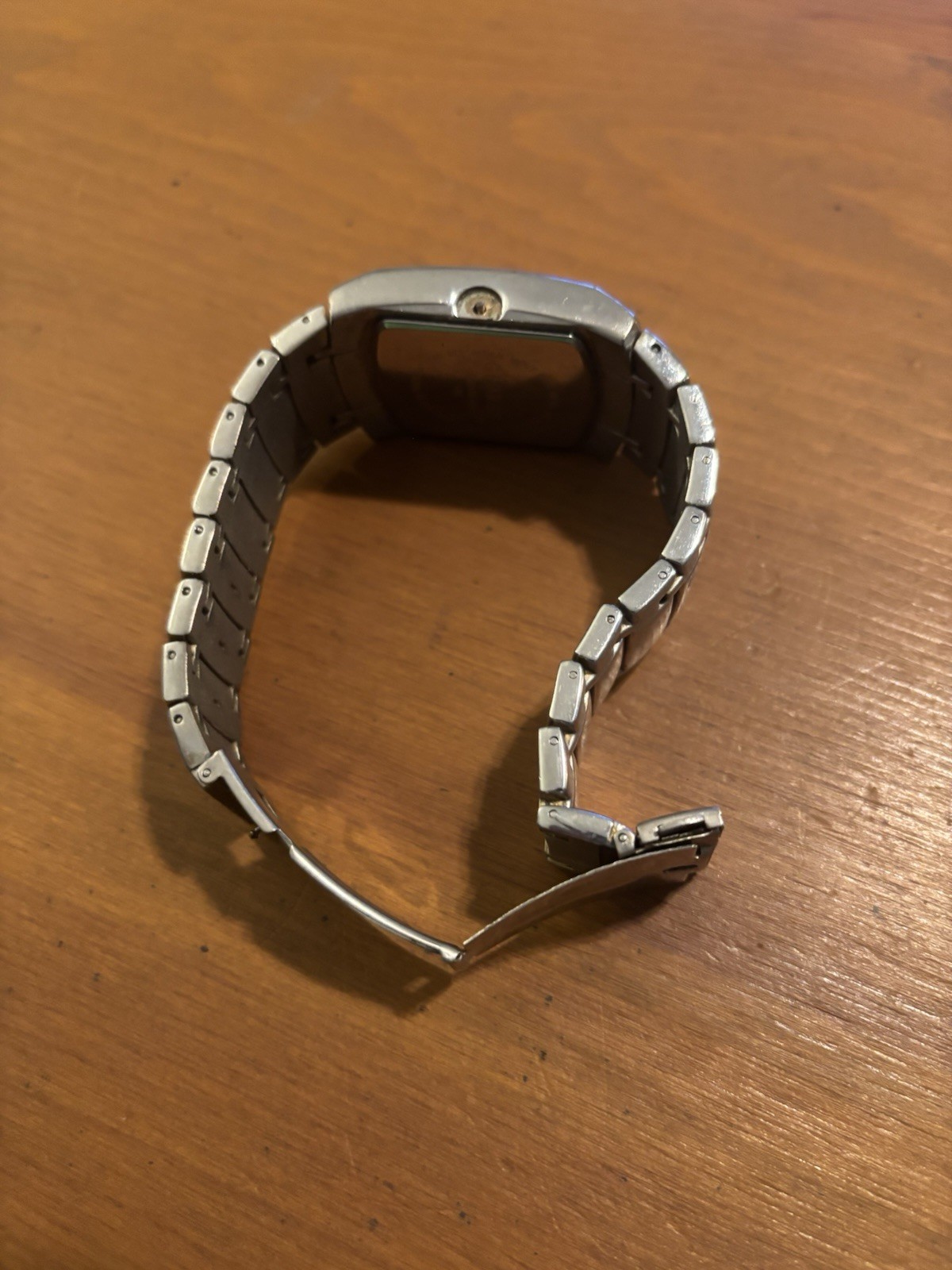 George Men’s Silver Case with Silver Bracelet Watch FMDGE 406 Used EX FS