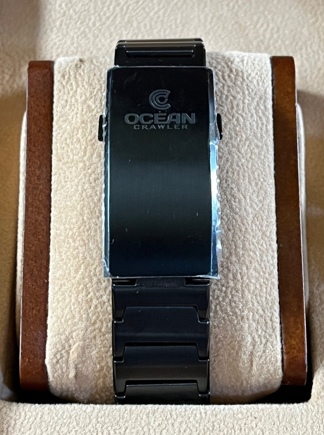 Ocean Crawler Bolt DLC – Red Automatic Men’s Watch