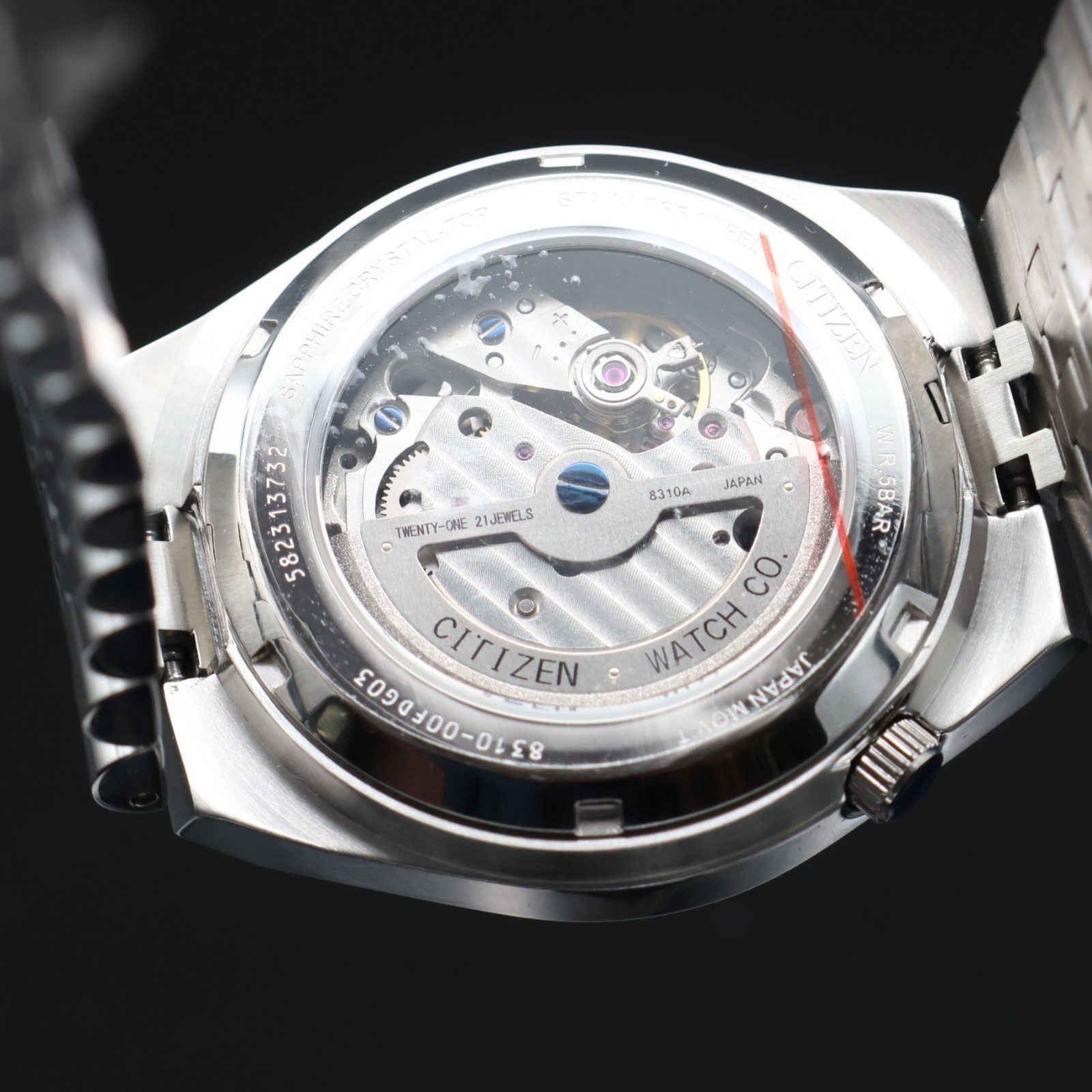 Citizen Tsuyosa NK0020-55E Automatic Black Dial 40mm Stainless Steel Watch NIB⚫