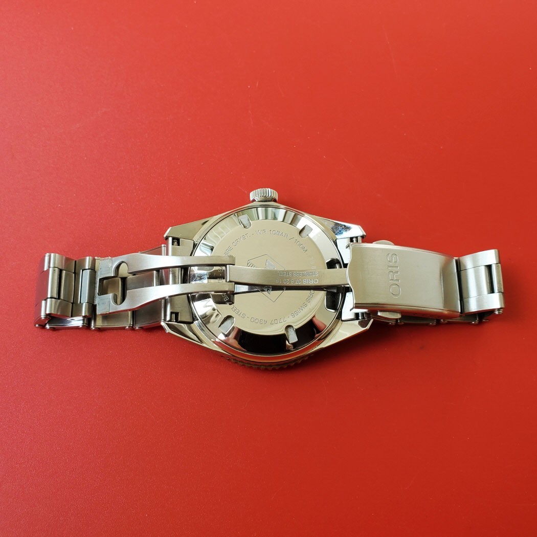 MEN’S ORIS DIVER 65 40MM AUTOMATIC 01 773 7707 4354 CARD LINKS CLEAN