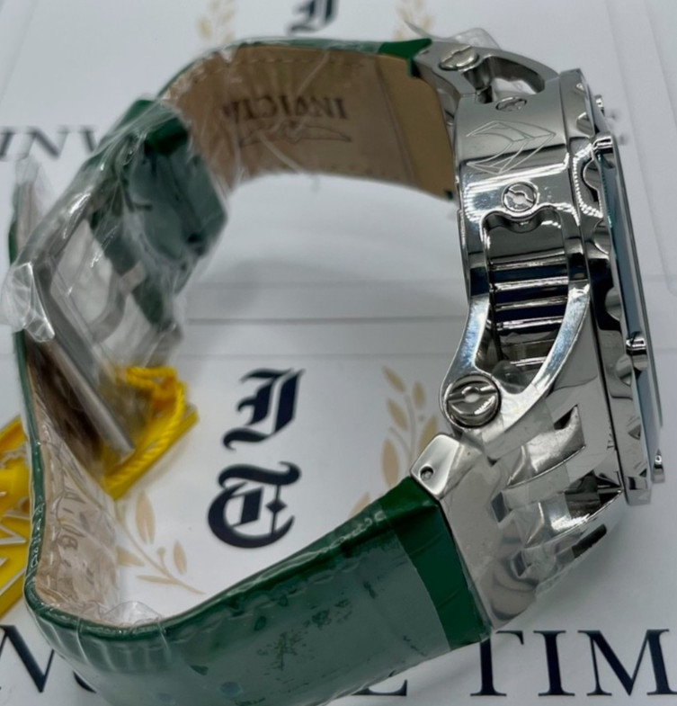 Invicta DC Comics Aquaman Auto Men’s Watch w/ MOP Dial 52mm Green/Steel (43912)
