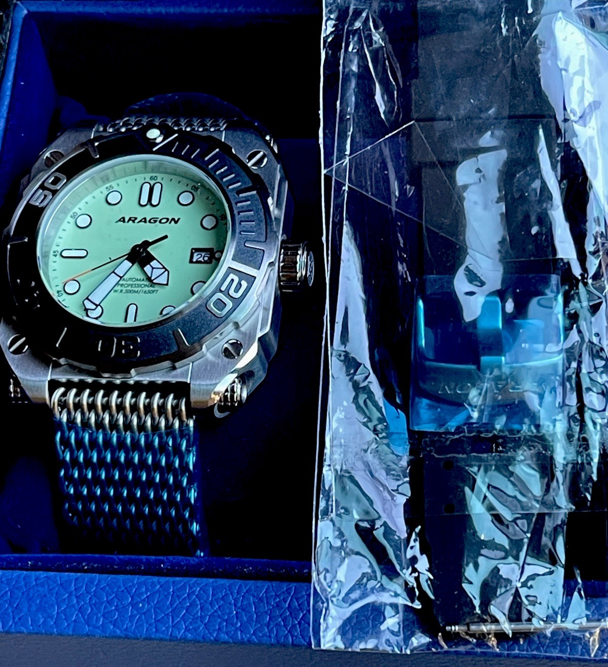 Aragon A661GRN Dive Tank Automatic 48mm