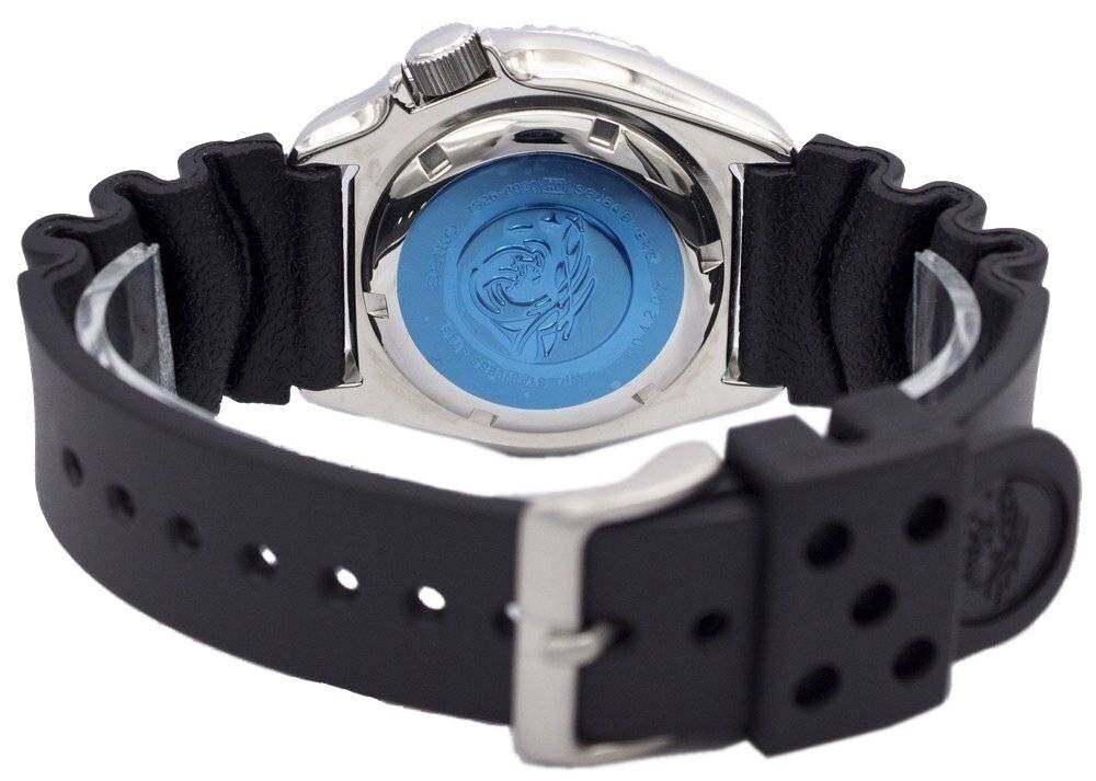 Seiko Automatic Diver’s Blue Dial Black Band SKX SKX009K1 Men’s Watch Case 42mm