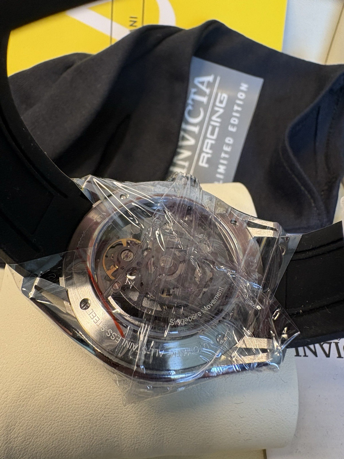✨Invicta Celestial Naosia 45mm AUTOMATIC Carbon Fiber lock box Mens Watch 70140
