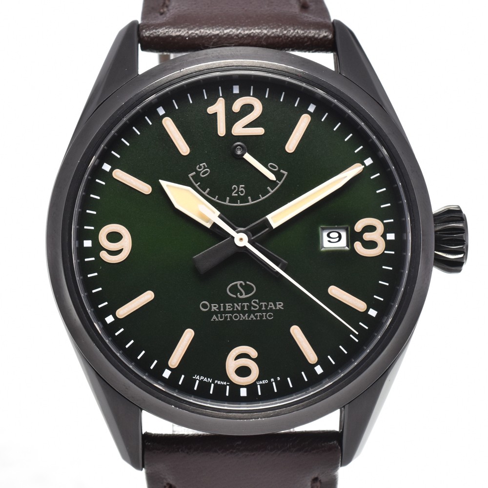 discount ORIENT STAR F6N4-UAE0 Power reserve green Dial Men’s □#145435