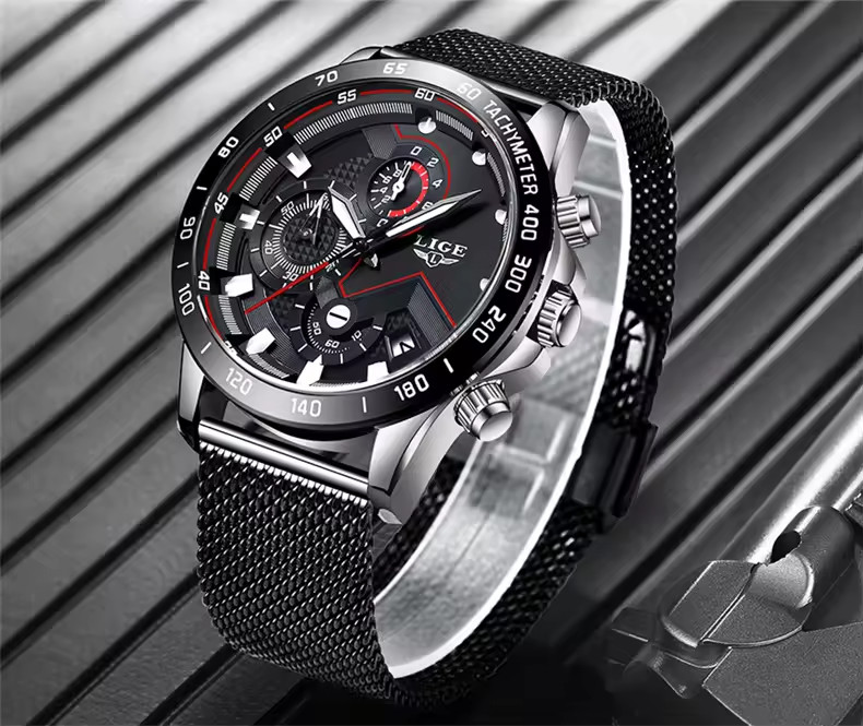 2025 New Fashion Casual Luxury Luminous Waterproof Men’s Quartz Watch