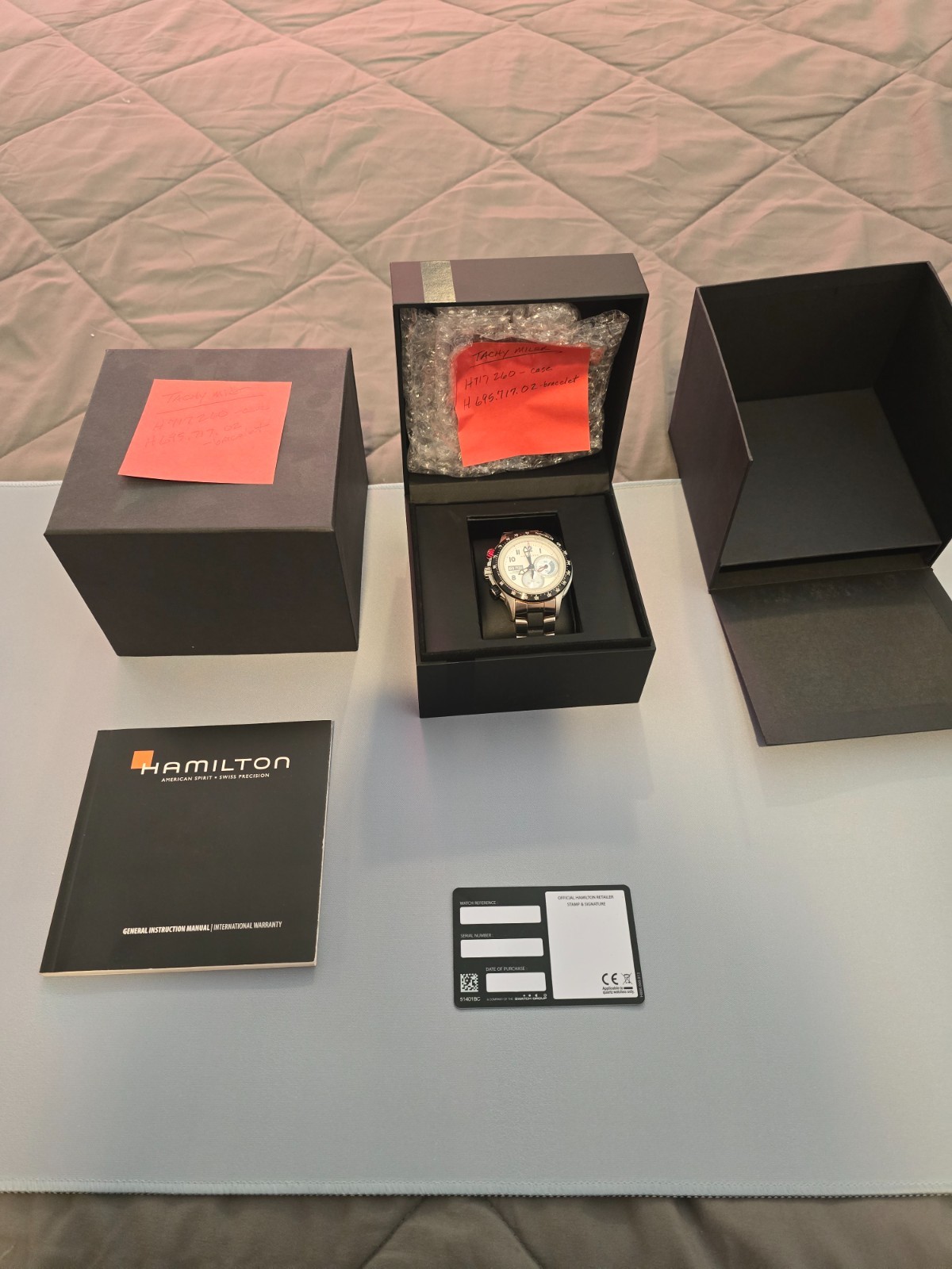 Hamilton Khaki Aviation White Men’s Watch – H717260 – Full Set
