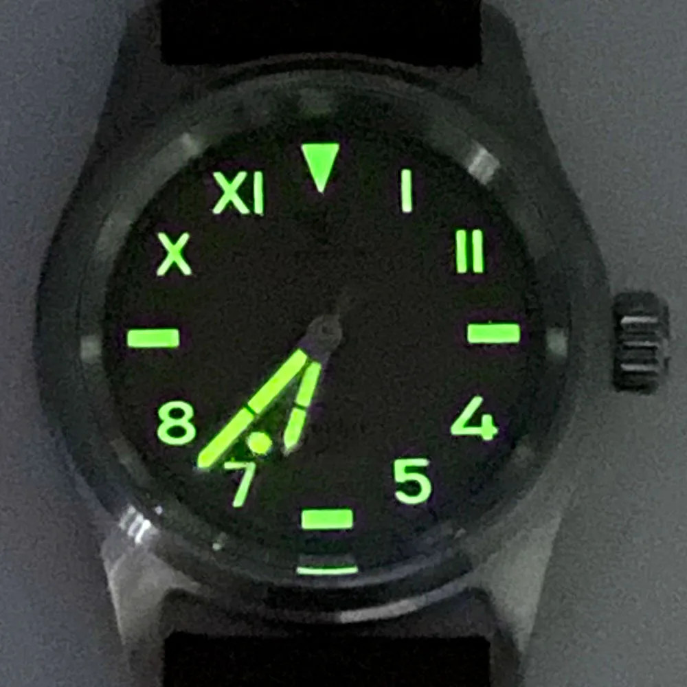 Tandorio 36mm Automatic Diver Men Watch California Dial For Japan NH35/Miyota