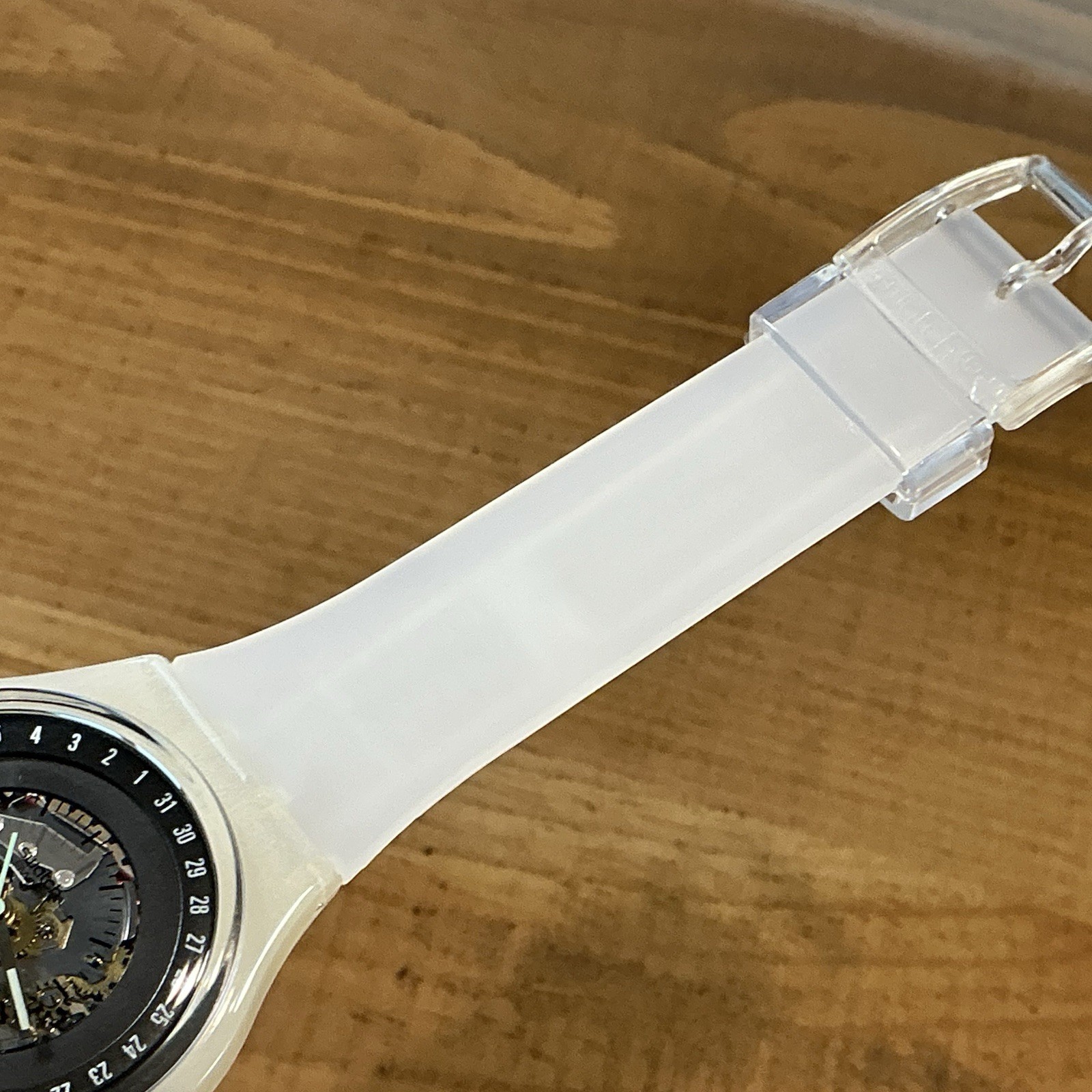 See Through – Skeleton – Semi Transparent – MINT – HTF [ 34mm ]