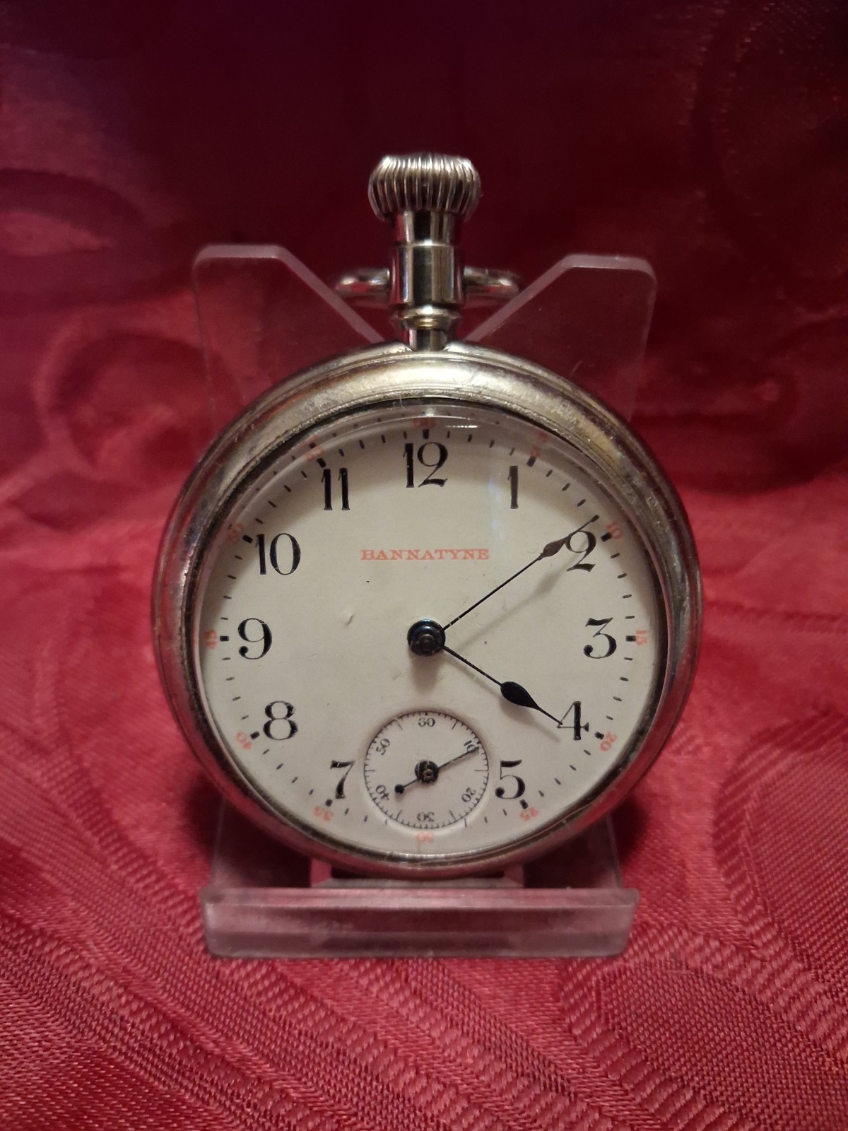 Rare Bannatyne Pocket Watch Excellent Condition Running Well