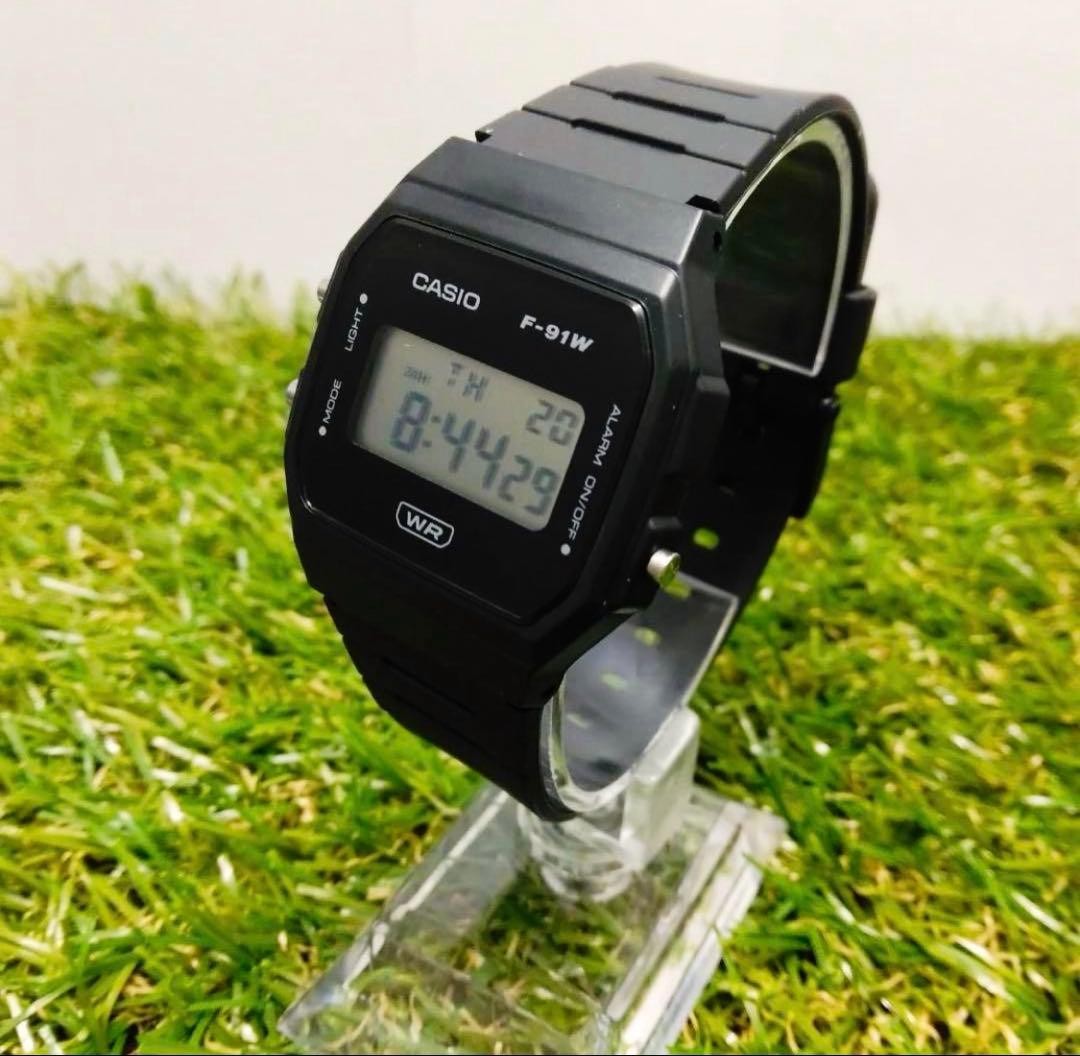 [Brand New & Authentic] CASIO F-91WB-1AJF Watch (Cheap Casio)