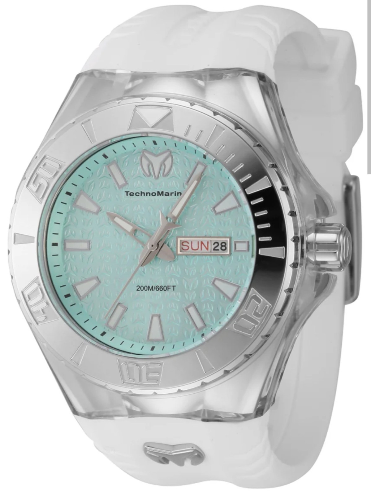TechnoMarine Cruise Monogram Turquoise Dial (Model TM-122010) BNIB Watch 200m