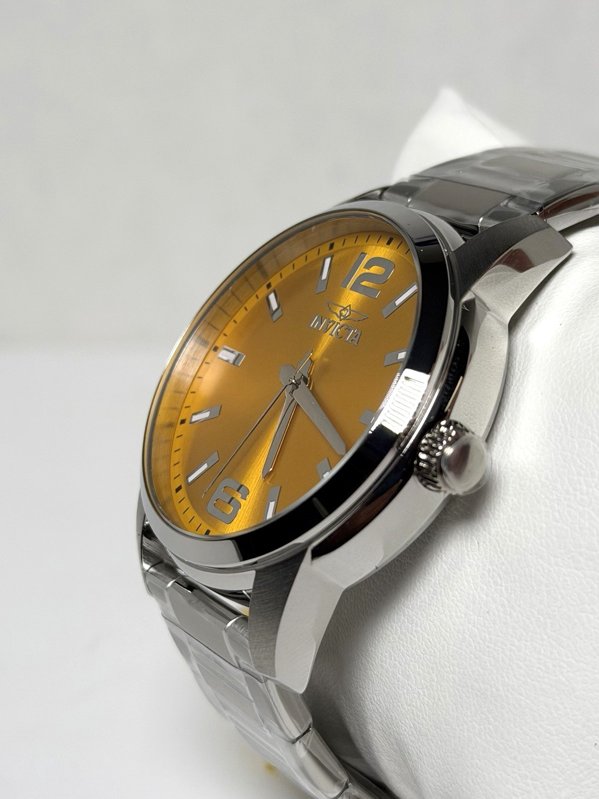 Invicta Celestial Kepler Men’s Yellow Dial Stainless Steel Watch | 43mm (48493)