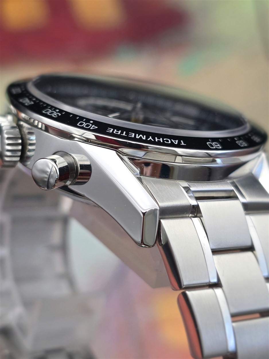 Tag Heuer Calibre 16 Carrera Chronorgraph Mens Steel 41mm Watch CV201AJ