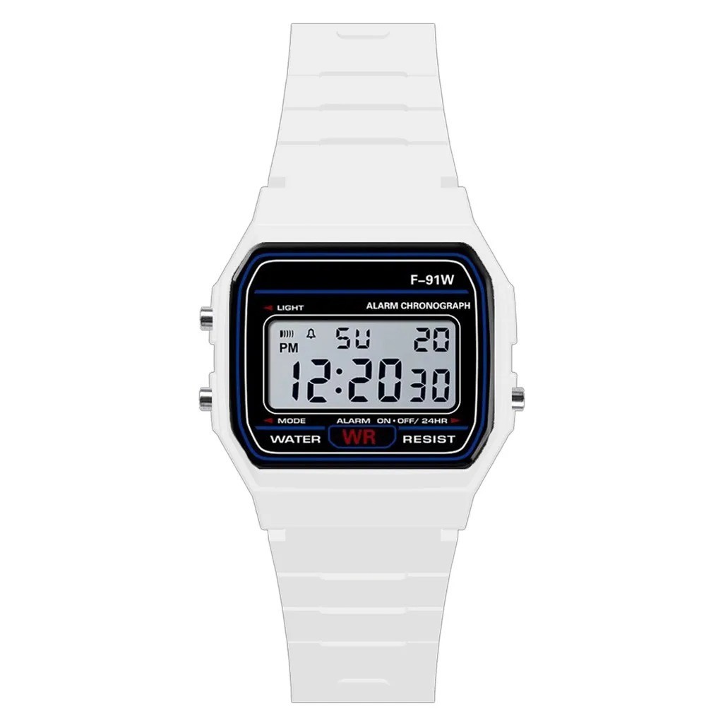 Analog Digital Sport Watch LED Waterproof Military Style Men Women Kids.