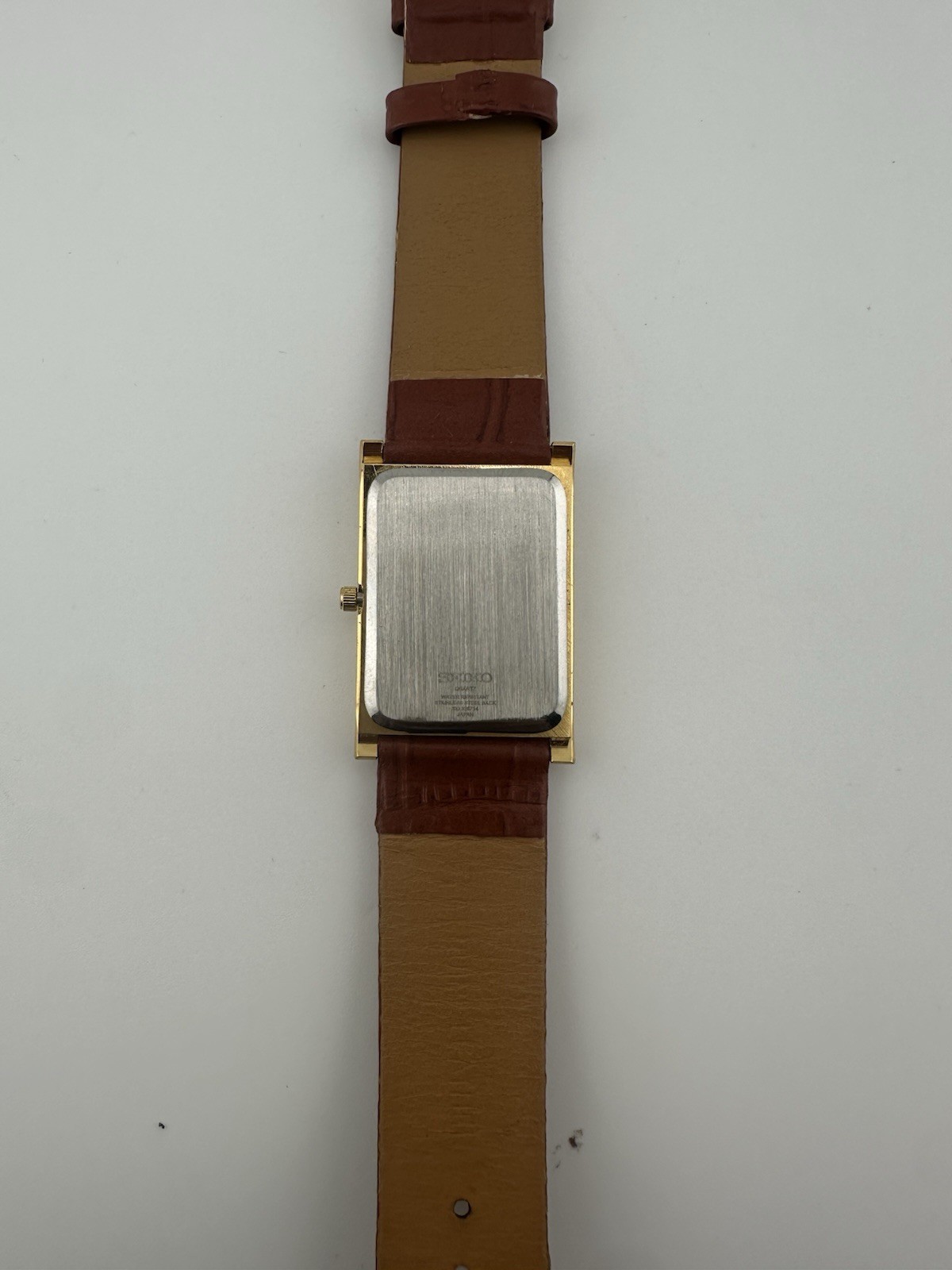 GREEN Vintage Seiko Slim Quartz men’s Wrist Watch