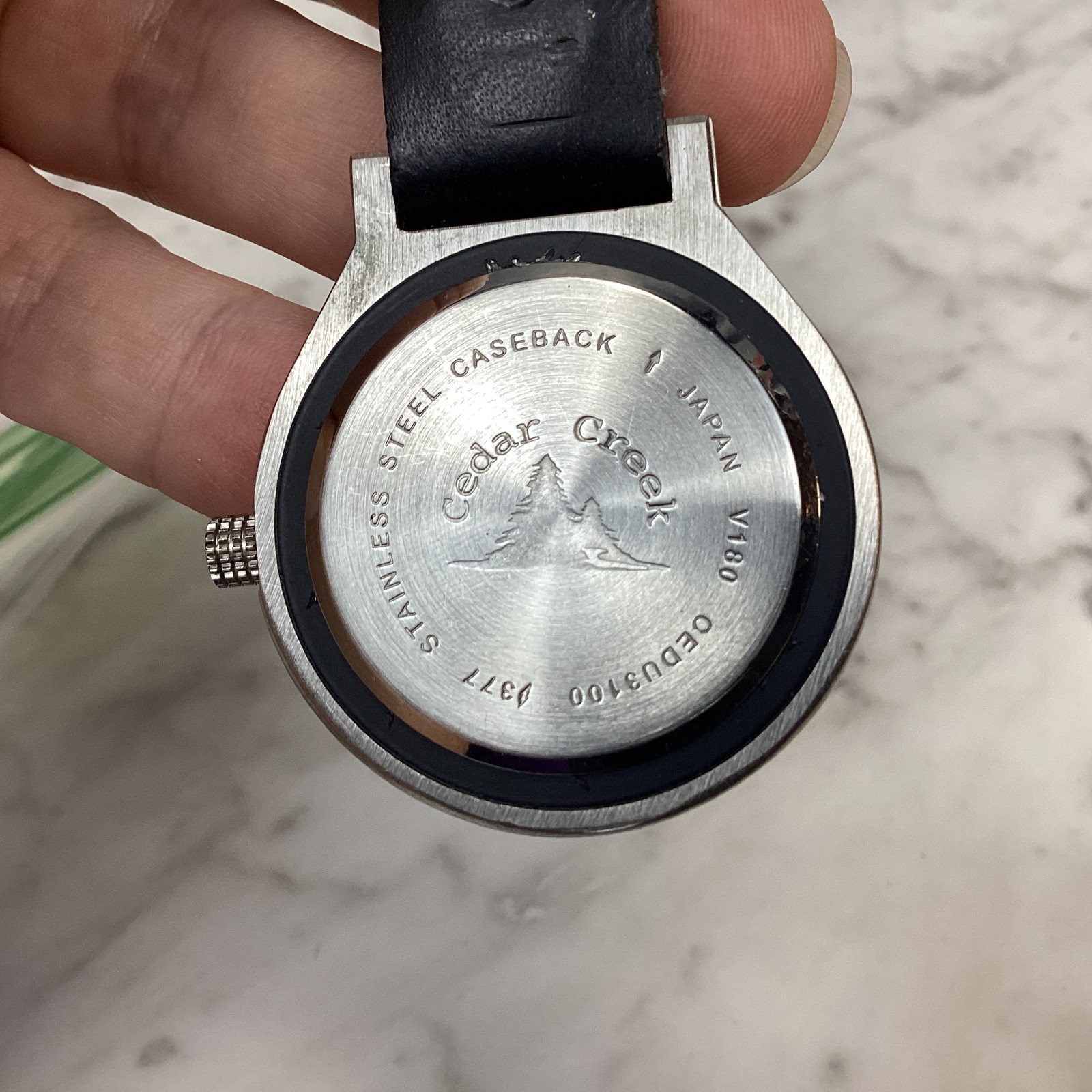 Cedar Creek Clip-On Pocket Watch Quartz Compass Carabiner Fob Outdoors Gear