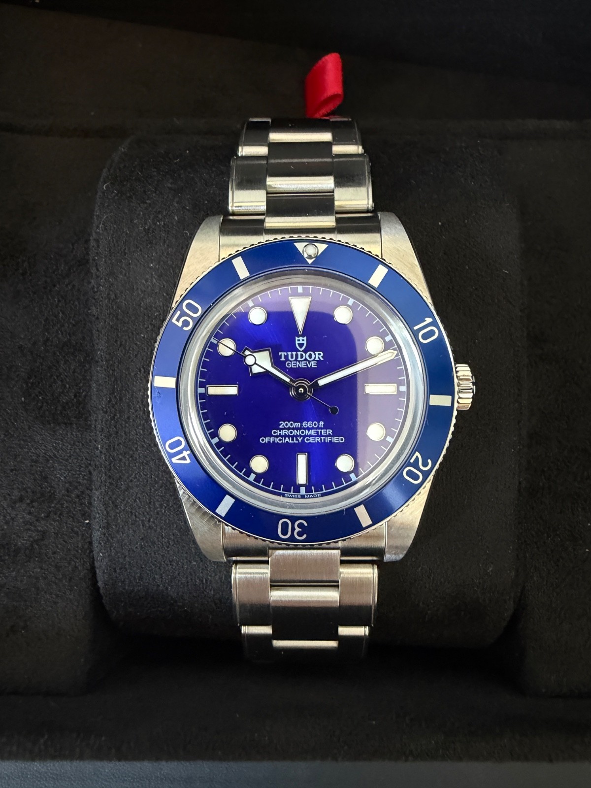 Tudor Black Bay 54 Blue (with July 2026 Card) 37mm