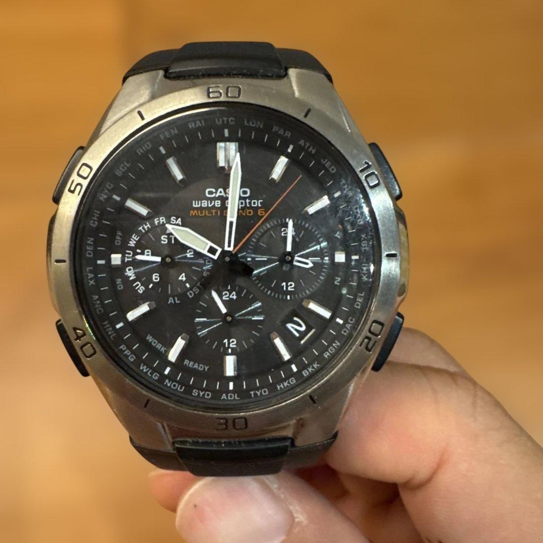 [Excellent ] CASIO Radio-Controlled Solar Wave Ceptor WVQ-M410-1AJF From Japan