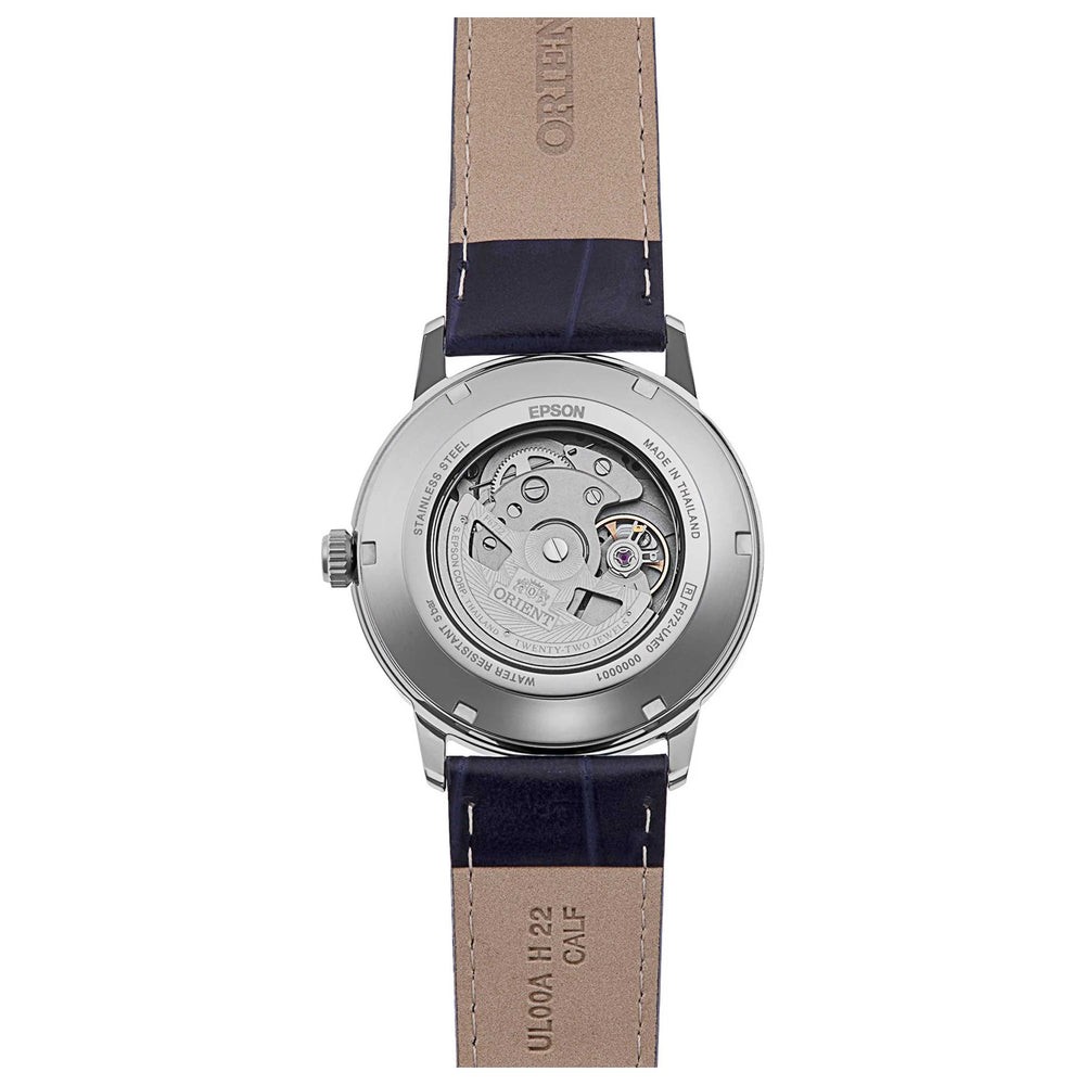 Orient Men’s Symphony III Blue Dial Automatic 42mm Watch RA-AC0F14L