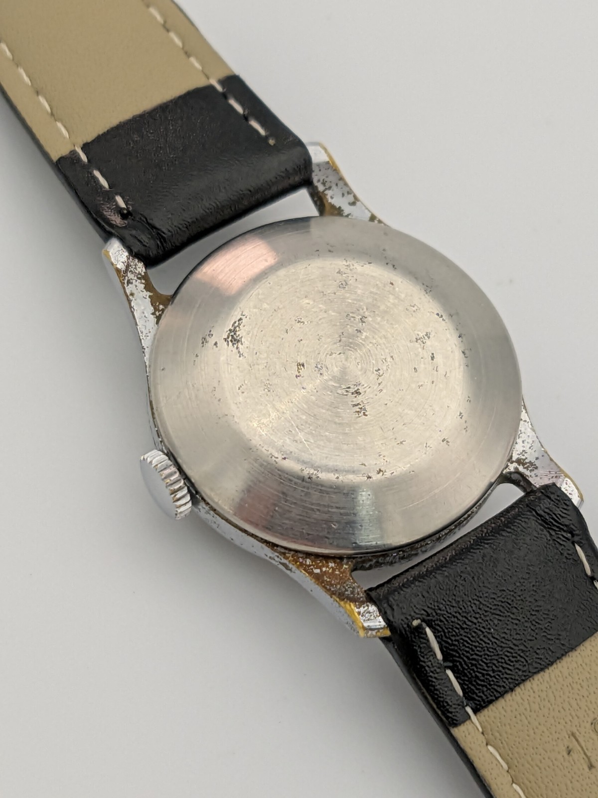 Pobeda Central Second 2609 Soviet USSR Mechanical Men Military Vintage Watch