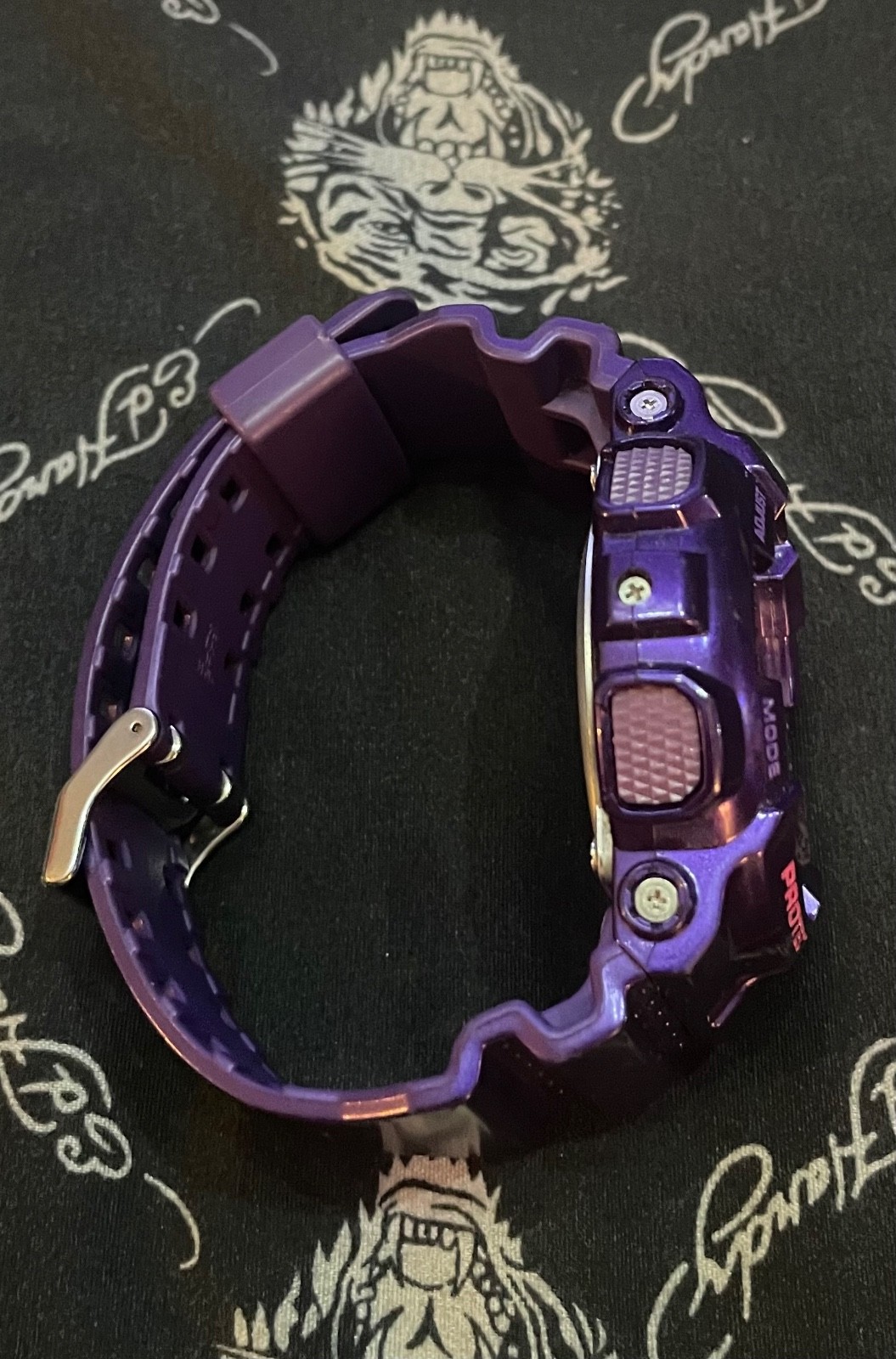 Casio G-Shock GD-100SC-6 Crazy Colors Purple Digital Watch