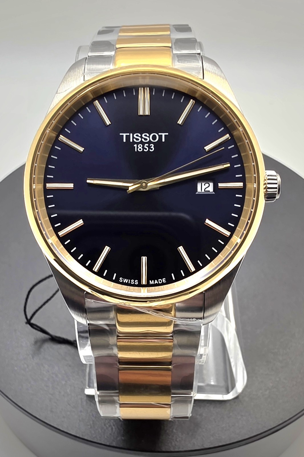 Tissot PR 100 Navy Blue Dial Two-Toned Men’s Watch T150.410.22.041.00
