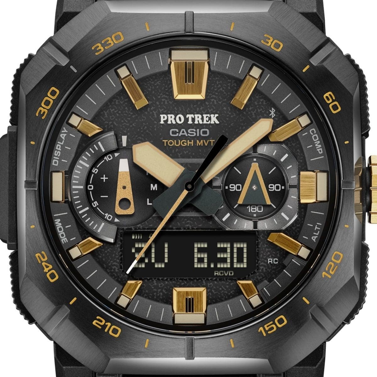 CASIO PRO TREK PRW-B1000-5JF Climber Line Radio Solar Analog Digital Men Watch